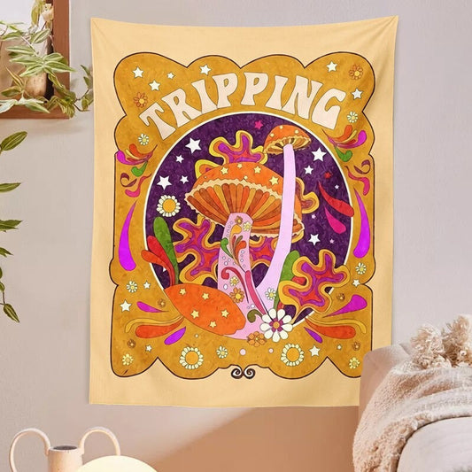 Tripping 70s Vintage Wandtapijt
