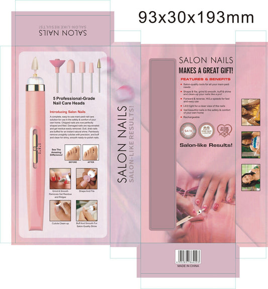Precision Power Pro™️ | Elektrische nagel manicure machine - moeiteloos, vlekkeloos en snel
