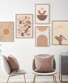 Boho Abstracte Canvas Posters