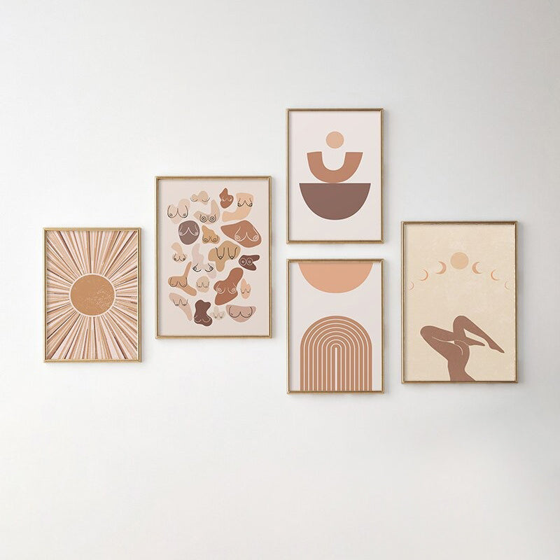 Boho Abstracte Canvas Posters