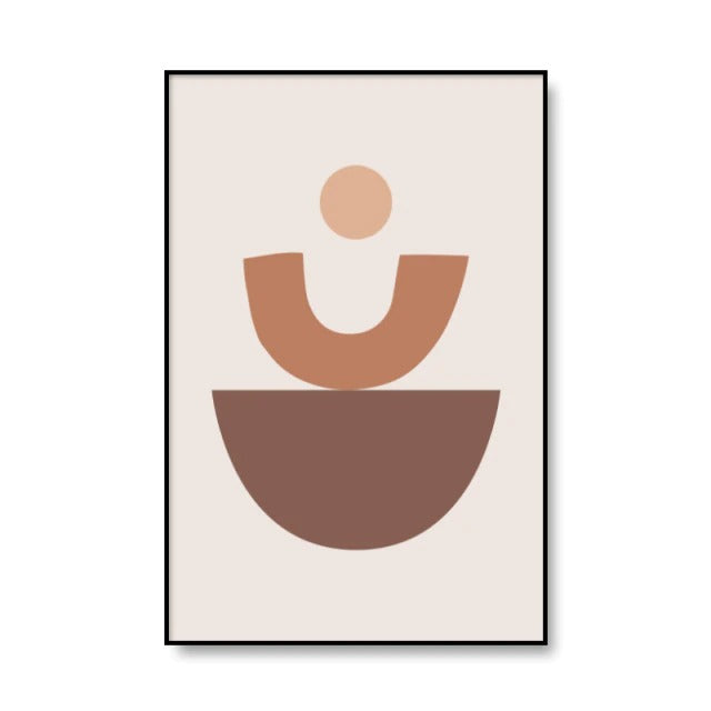 Boho Abstracte Canvas Posters