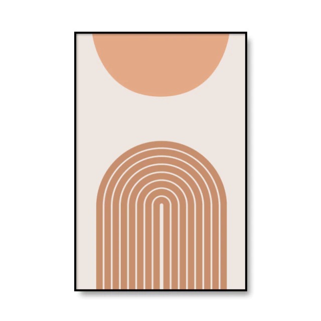 Boho Abstracte Canvas Posters
