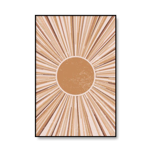 Boho Abstracte Canvas Posters