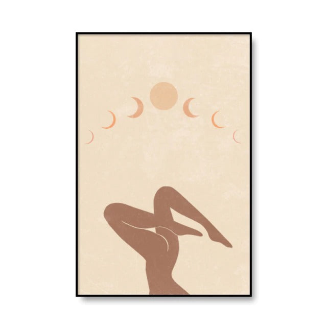 Boho Abstracte Canvas Posters