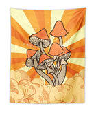 Wolkenpaddenstoelen Wandtapijt