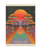 Vaporwave 3D Surface Canvas Posters