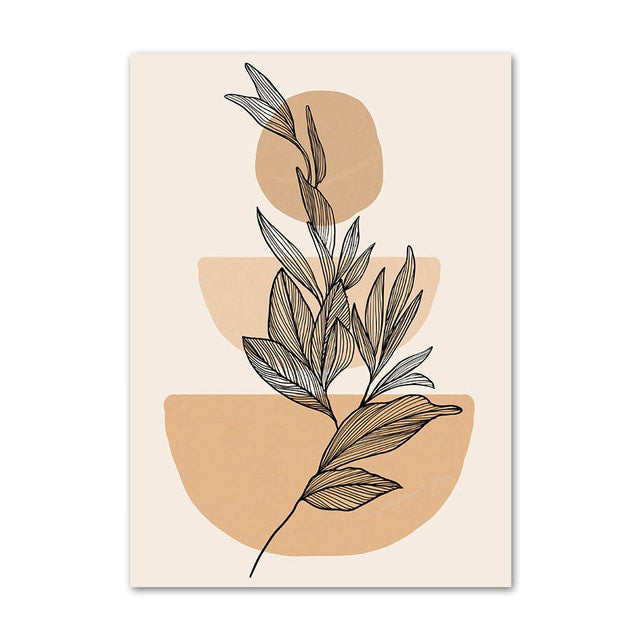 Lines and Faces Canvas Posters