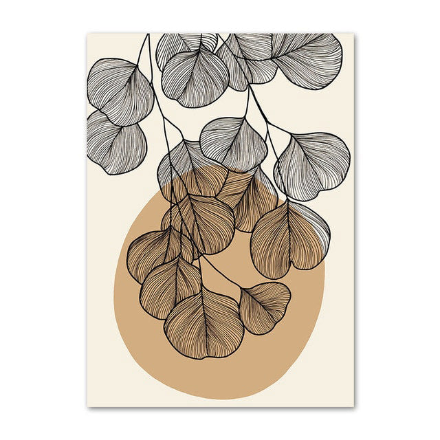 Lines and Faces Canvas Posters