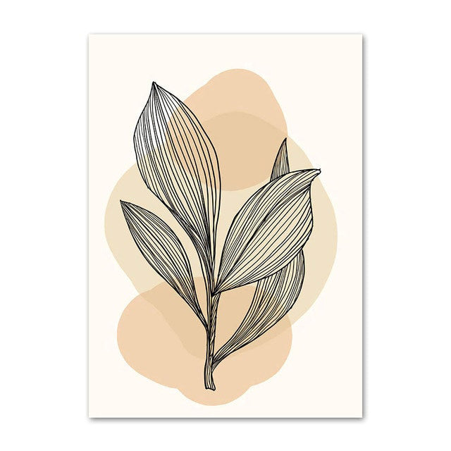Lines and Faces Canvas Posters