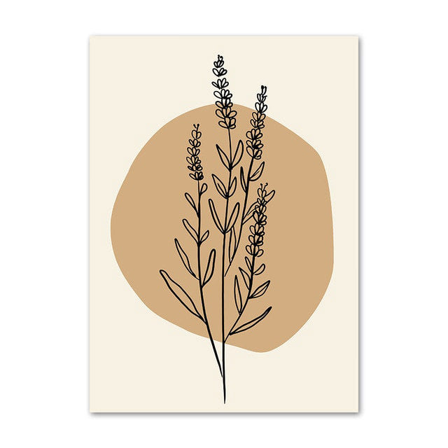 Lines and Faces Canvas Posters