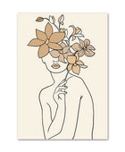 Lines and Faces Canvas Posters