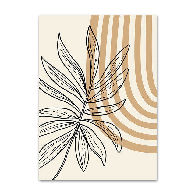 Lines and Faces Canvas Posters