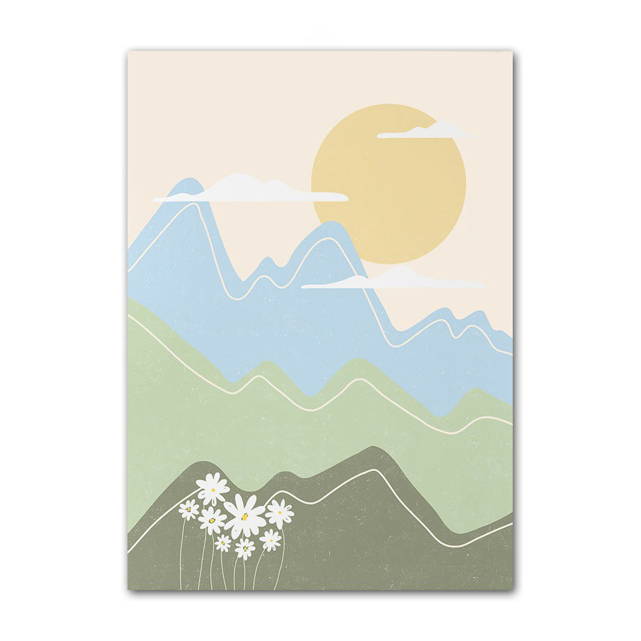 Canvas Posters met Schattige Pasteltekeningen