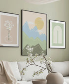 Canvas Posters met Schattige Pasteltekeningen