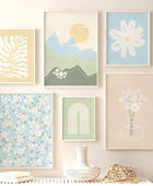Canvas Posters met Schattige Pasteltekeningen