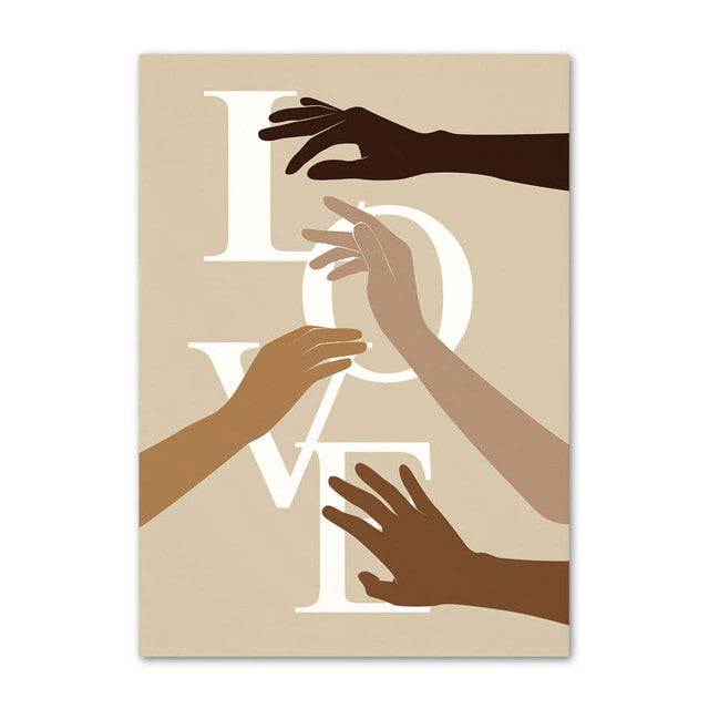 Embrace Sunflowers Canvas Posters