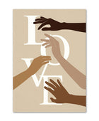Embrace Sunflowers Canvas Posters