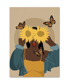 Embrace Sunflowers Canvas Posters