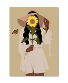 Embrace Sunflowers Canvas Posters