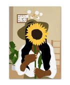 Embrace Sunflowers Canvas Posters