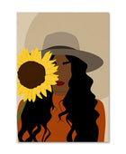 Embrace Sunflowers Canvas Posters