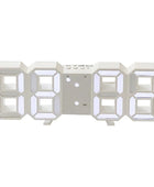 Witte Digitale Klok