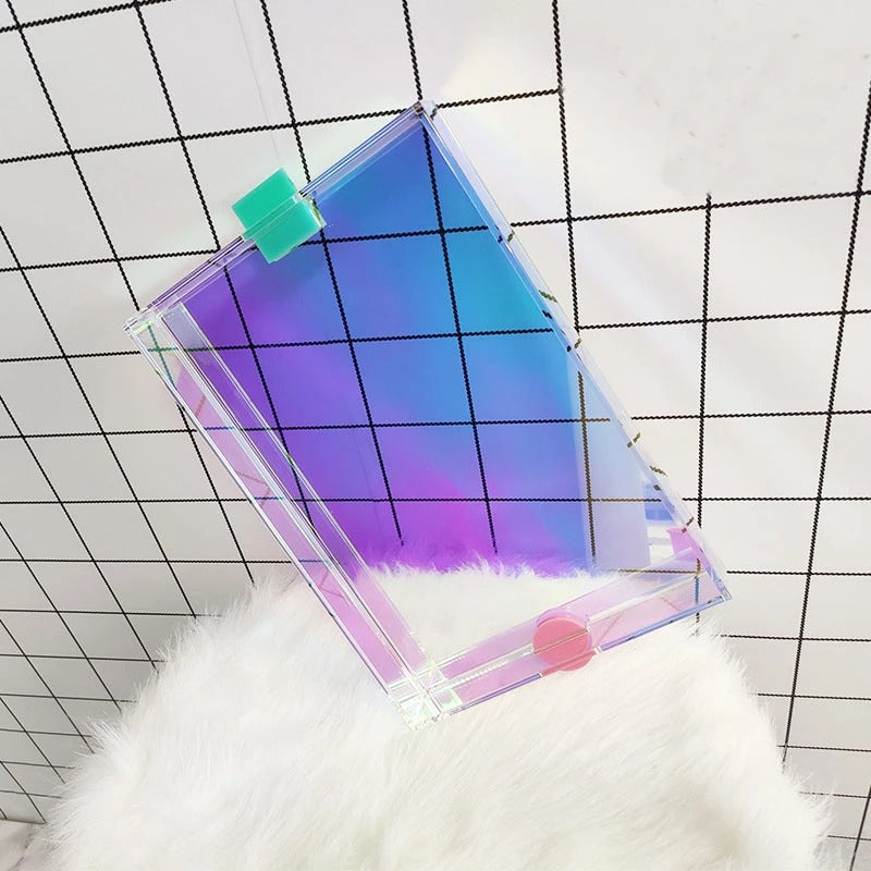 Blauwe Holographic Acryl Schaal