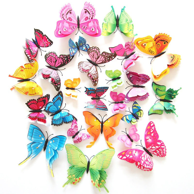 Vlinder Wanddecoratie Set