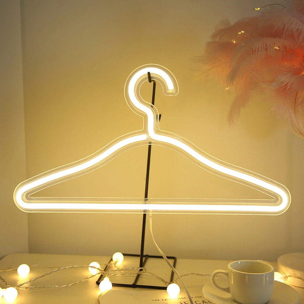 Neon Kledinghanger