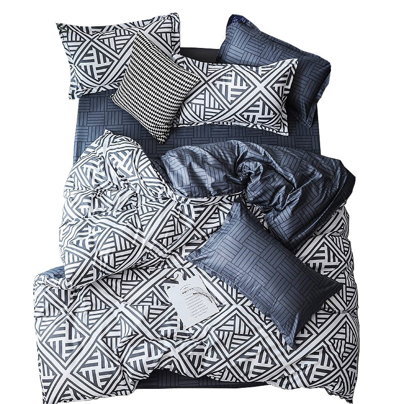 Azteeks Geometrisch Beddengoedset