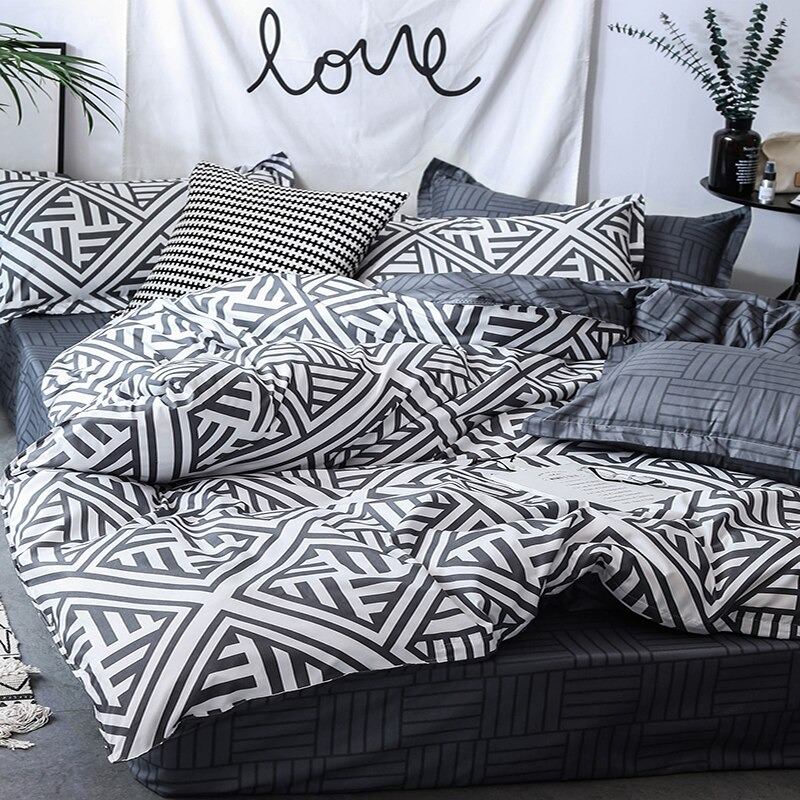 Azteeks Geometrisch Beddengoedset