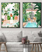 Jungle Tuin Canvas Posters