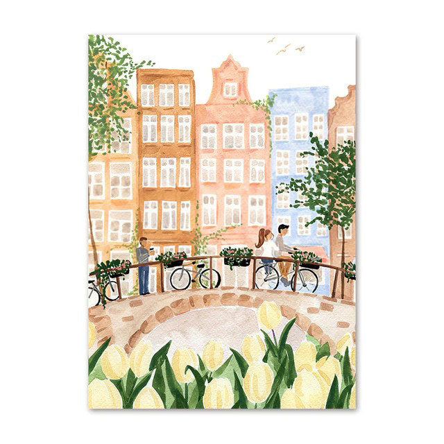 Jungle Tuin Canvas Posters