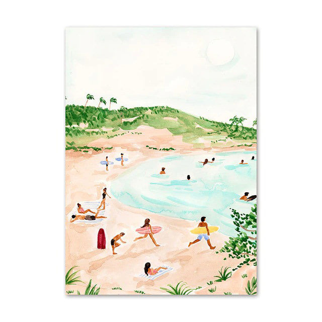 Jungle Tuin Canvas Posters