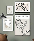 Minimalist Outline Art Canvas Posters