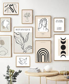 Minimalist Outline Art Canvas Posters