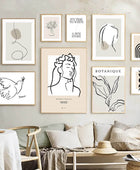 Minimalist Outline Art Canvas Posters