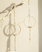 Macramé Houten Cirkel Plantenhanger