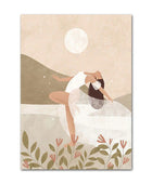 Moroccan Girl Boho Canvas Posters