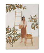 Moroccan Girl Boho Canvas Posters