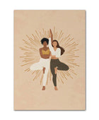 Moroccan Girl Boho Canvas Posters
