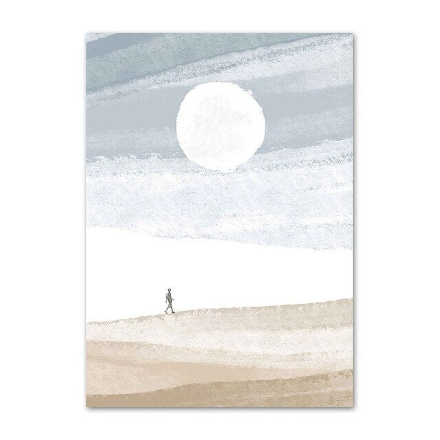 Boho Aquarel Canvas Posters