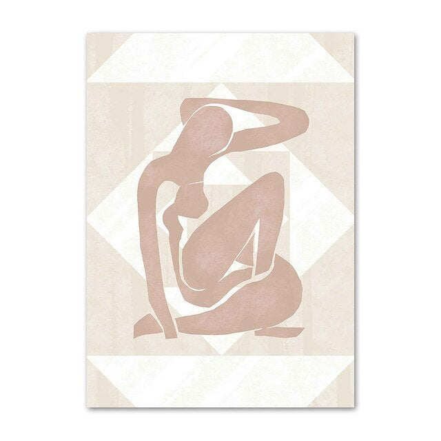 Boho Aquarel Canvas Posters