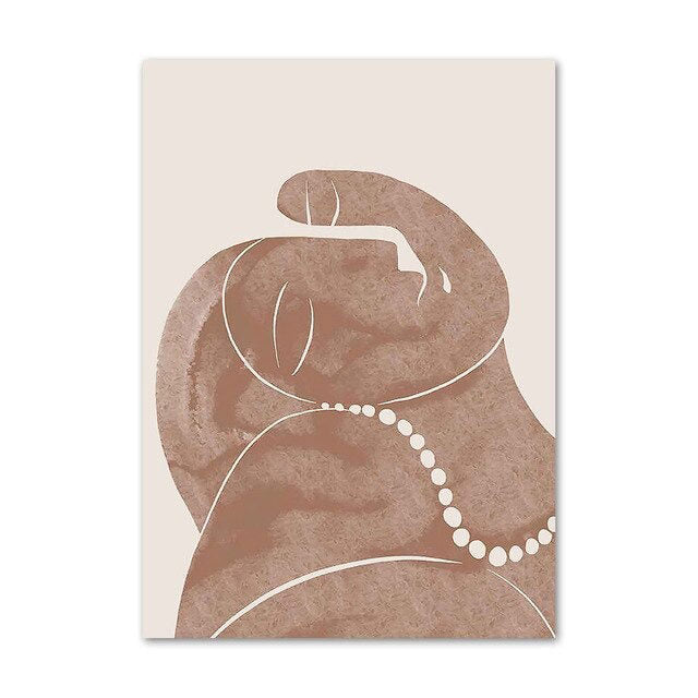 Boho Aquarel Canvas Posters
