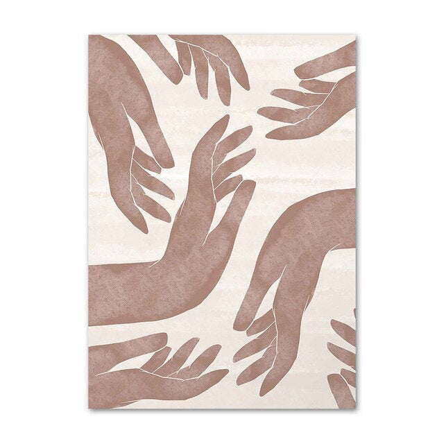 Boho Aquarel Canvas Posters