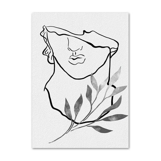 Boho Aquarel Canvas Posters