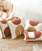 Boho Kussenhoes met Boogjes