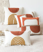 Boho Kussenhoes met Boogjes