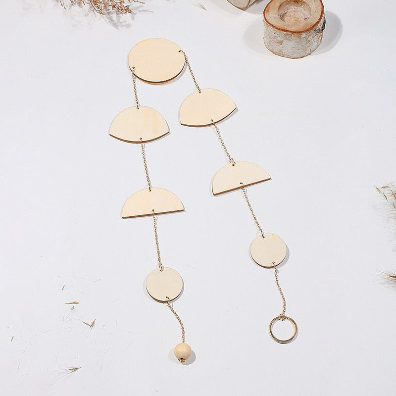 Maanfasen Houten Wanddecoratie