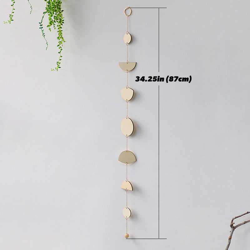 Maanfasen Houten Wanddecoratie